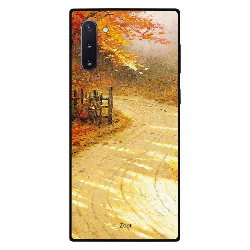 

Zoot Samsung Note 10 Mobile Phone Back Cover, Autumn Forest Pathway