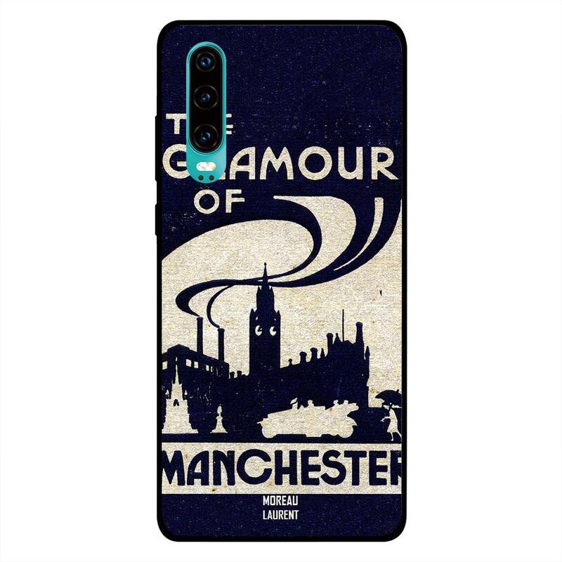 

Moreau Laurent Huawei P30 Mobile Phone Back Cover, The Glamour of Manchester