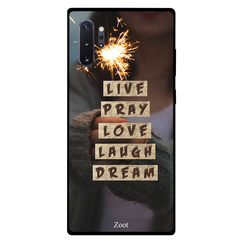 

Zoot Samsung Note Plus Mobile Phone Back Cover, Live Pray Love Laugh Dream