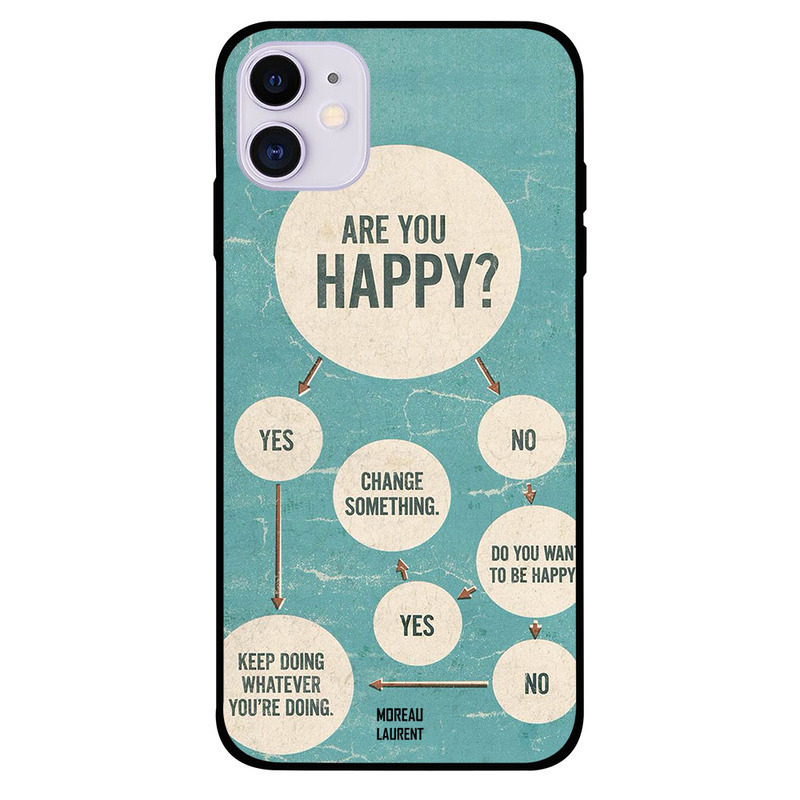 

Moreau Laurent Apple iPhone 11 Mobile Phone Back Cover, Are You Happy