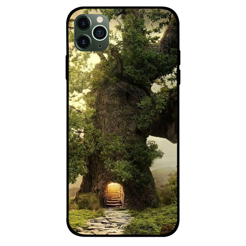 

Zoot Apple iPhone 11 Pro Mobile Phone Back Cover, Tree House