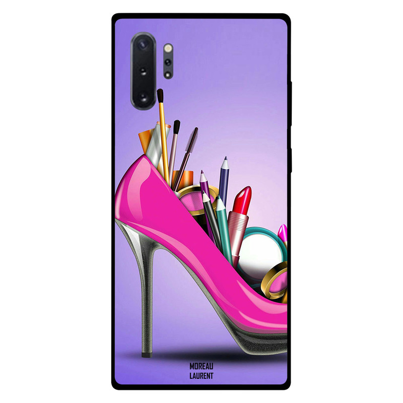 

Moreau Laurent Samsung Note Plus Mobile Phone Back Cover, Shoe with Makeup