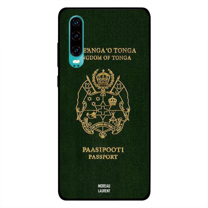 

Moreau Laurent Huawei P30 Mobile Phone Back Cover, Tonga Passport