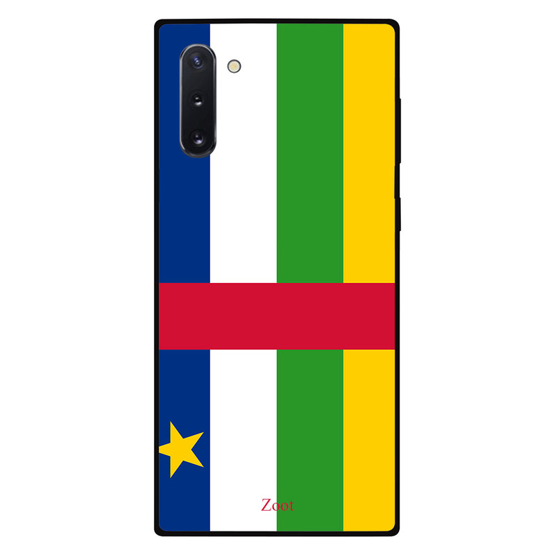 

Zoot Samsung Note 10 Mobile Phone Back Cover, Central Africa Republic Flag