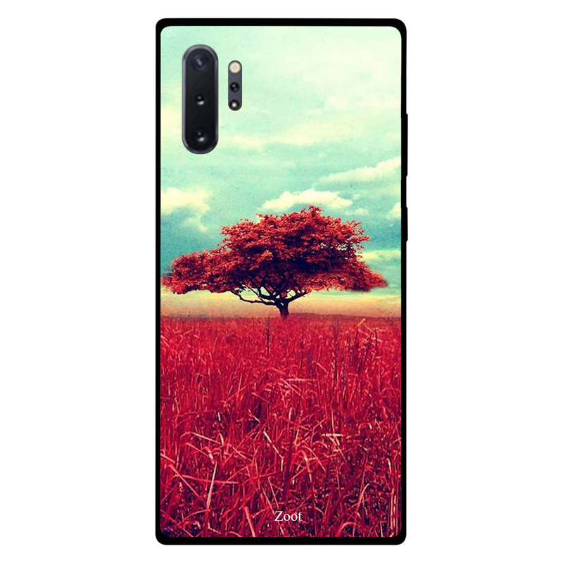 

Zoot Samsung Note Plus Mobile Phone Back Cover, Red Garden