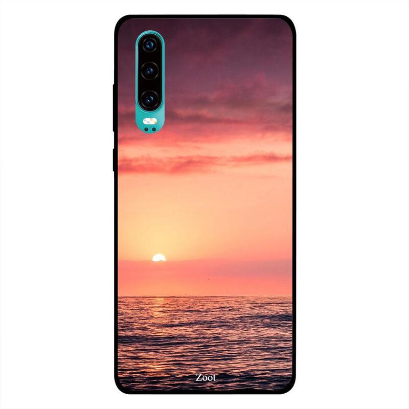 

Zoot Huawei P30 Mobile Phone Back Cover, Half Sunset