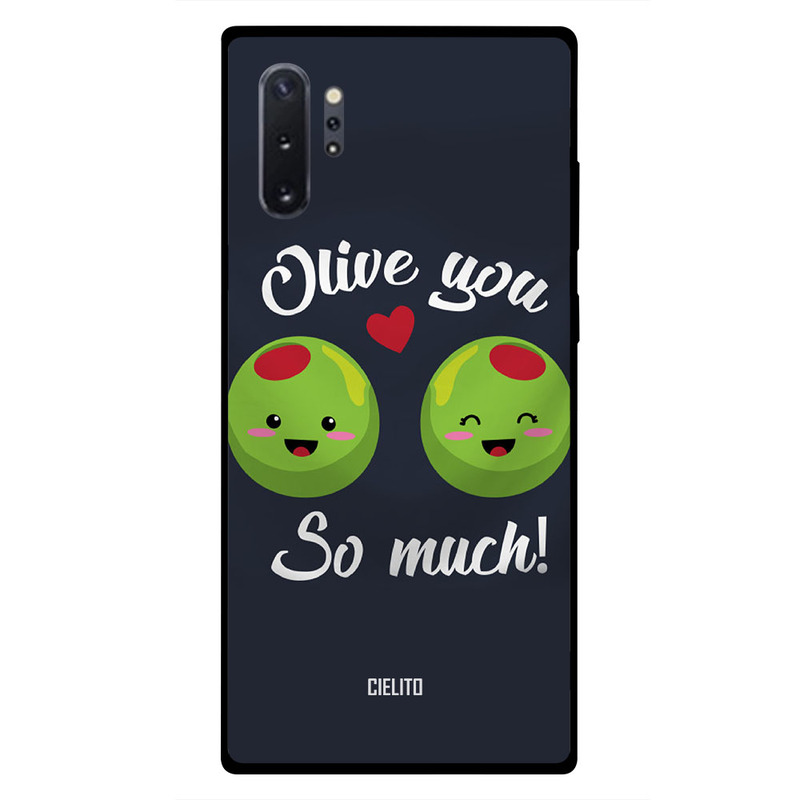

Cielito Samsung Note Plus Mobile Phone Back Cover, Olive You So Much