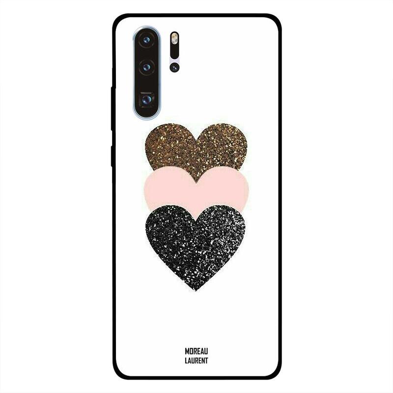 

Moreau Laurent Huawei P30 Pro Mobile Phone Back Cover, Sparkle Hearts