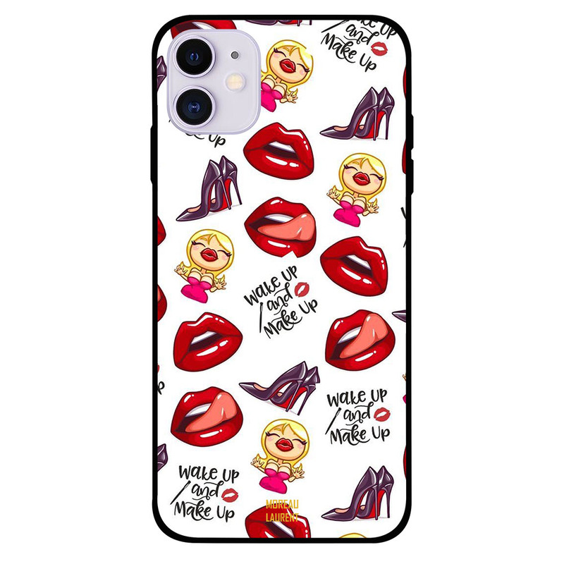 

Moreau Laurent Apple iPhone 11 Mobile Phone Back Cover, Wake Up and Makeup Tags