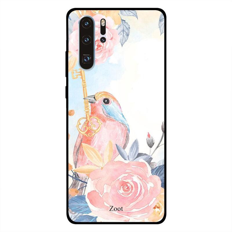 

Zoot Huawei P30 Pro Mobile Phone Back Cover, Love Parrot