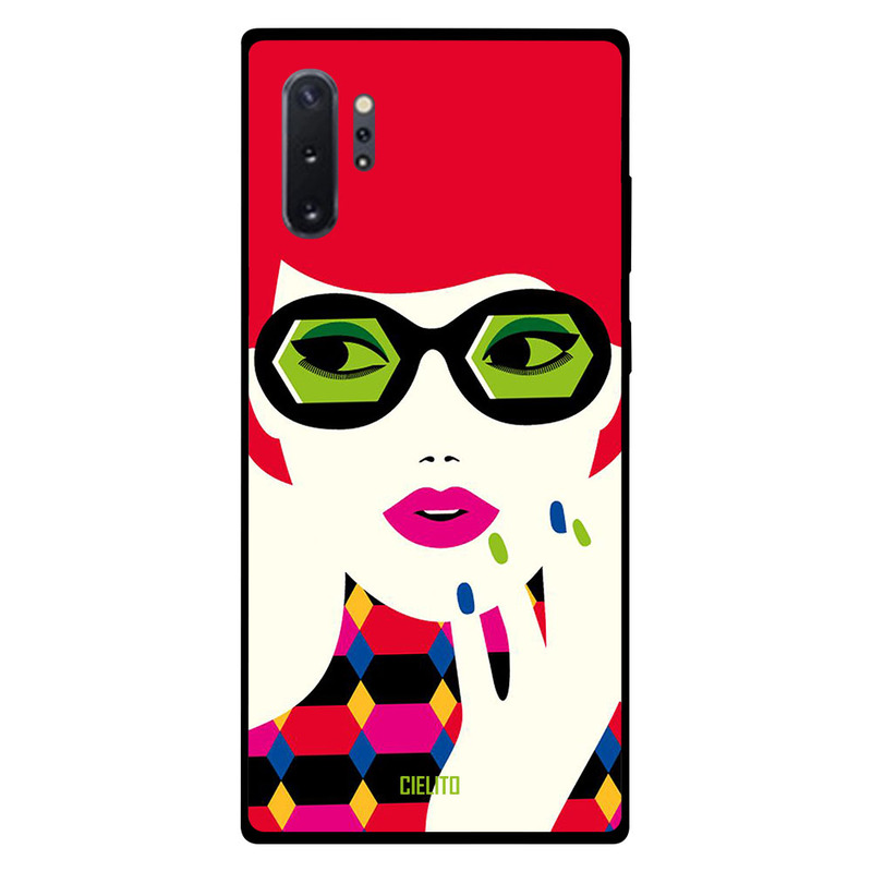 

Cielito Samsung Note Plus Mobile Phone Back Cover, Vector Fashion Girl