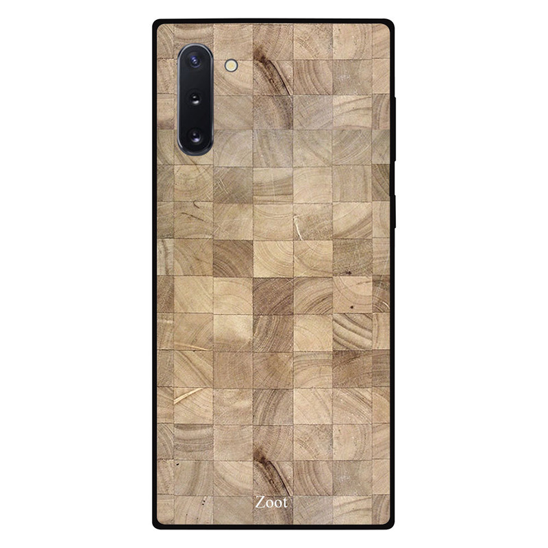 

Zoot Samsung Note 10 Mobile Phone Back Cover, Wooden Light Brown Boxes