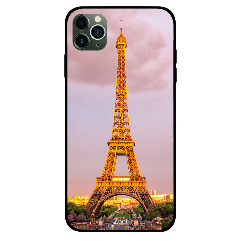 

Zoot Apple iPhone 11 Pro Max Mobile Phone Back Cover, Eiffel Tower Day Time