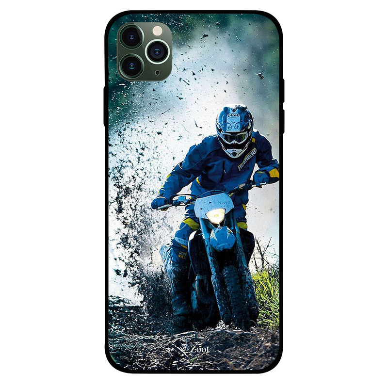 

Zoot Apple iPhone 11 Pro Max Mobile Phone Back Cover, Dirt Bike