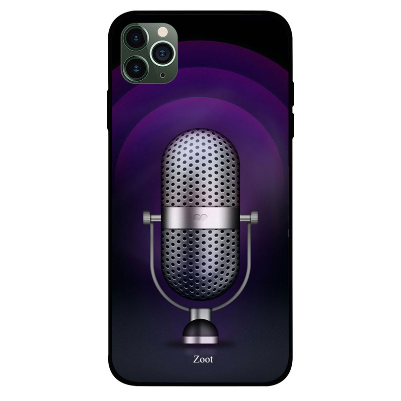 

Zoot Apple iPhone 11 Pro Max Mobile Phone Back Cover, Mic Music