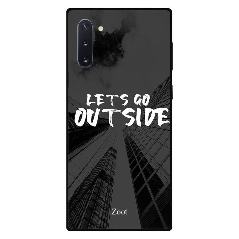 

Zoot Samsung Note 10 Mobile Phone Back Cover, Lets Go Outside