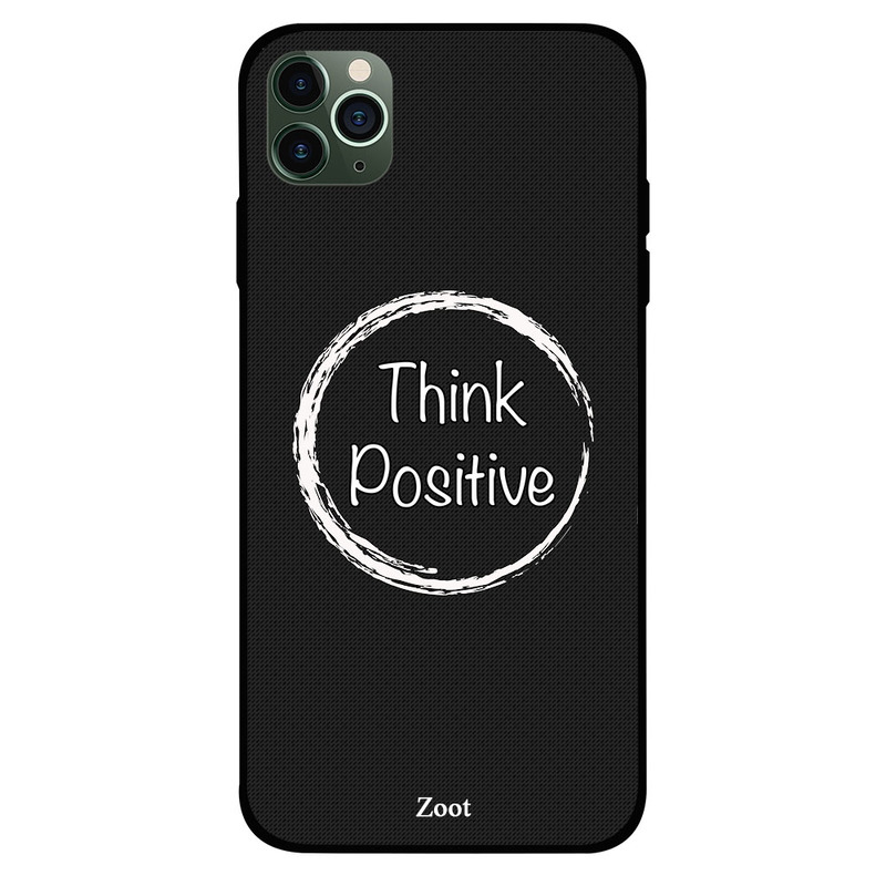 

Zoot Apple iPhone 11 Pro Mobile Phone Back Cover, Think Positive