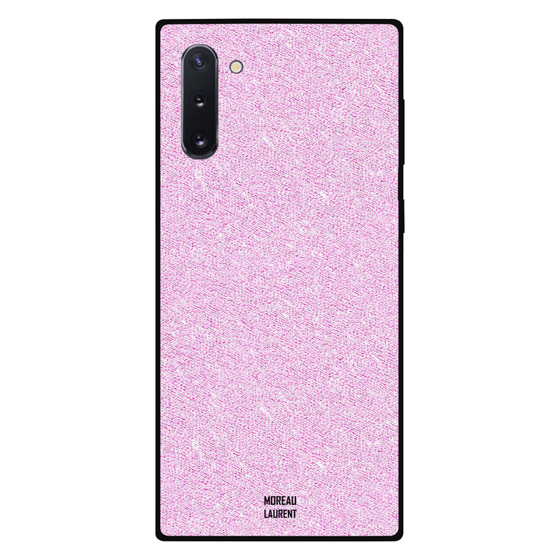 

Moreau Laurent Samsung Note 10 Mobile Phone Back Cover, Light Pink Wool Pattern