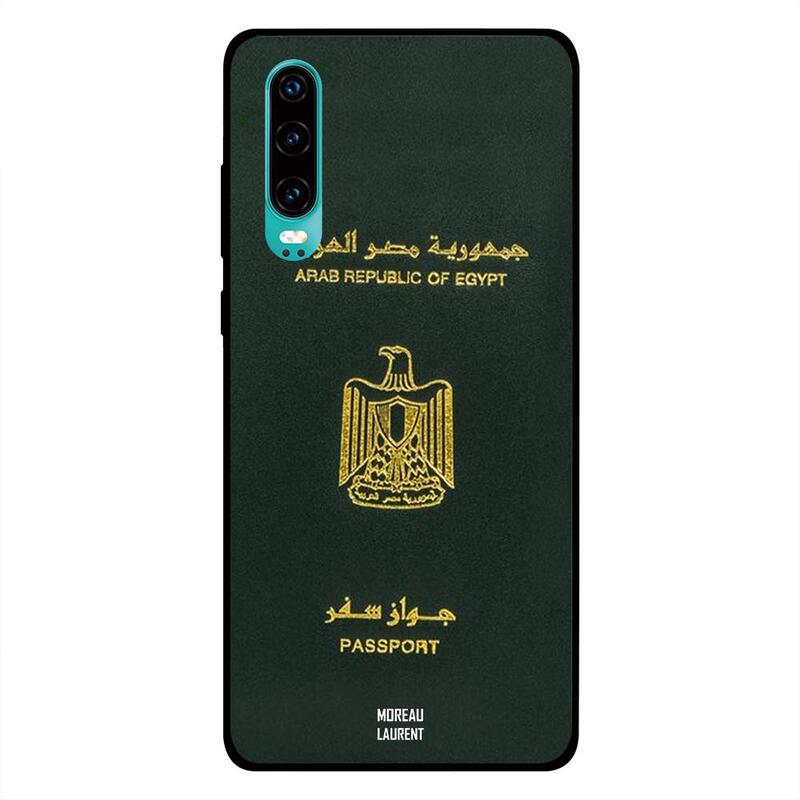 

Moreau Laurent Huawei P30 Mobile Phone Back Cover, Egypt Passport