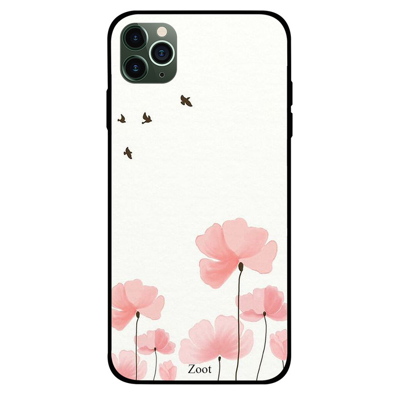 

Zoot Apple iPhone 11 Pro Mobile Phone Back Cover, Birds And Flowers