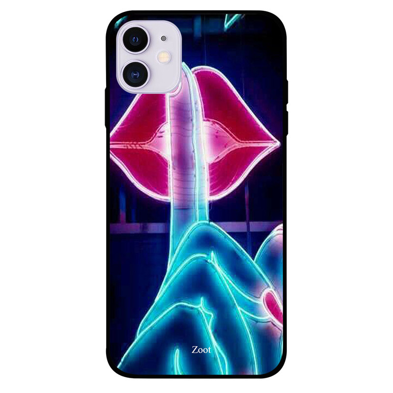 

Zoot Apple iPhone 11 Mobile Phone Back Cover, Shhhh