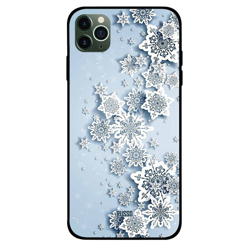

Russo Apple iPhone 11 Pro Max Mobile Phone Back Cover, Snow Printed
