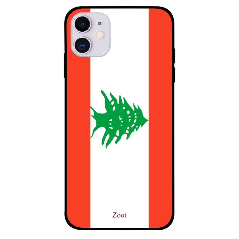 

Zoot Apple iPhone 11 Mobile Phone Back Cover, Lebanon Flag