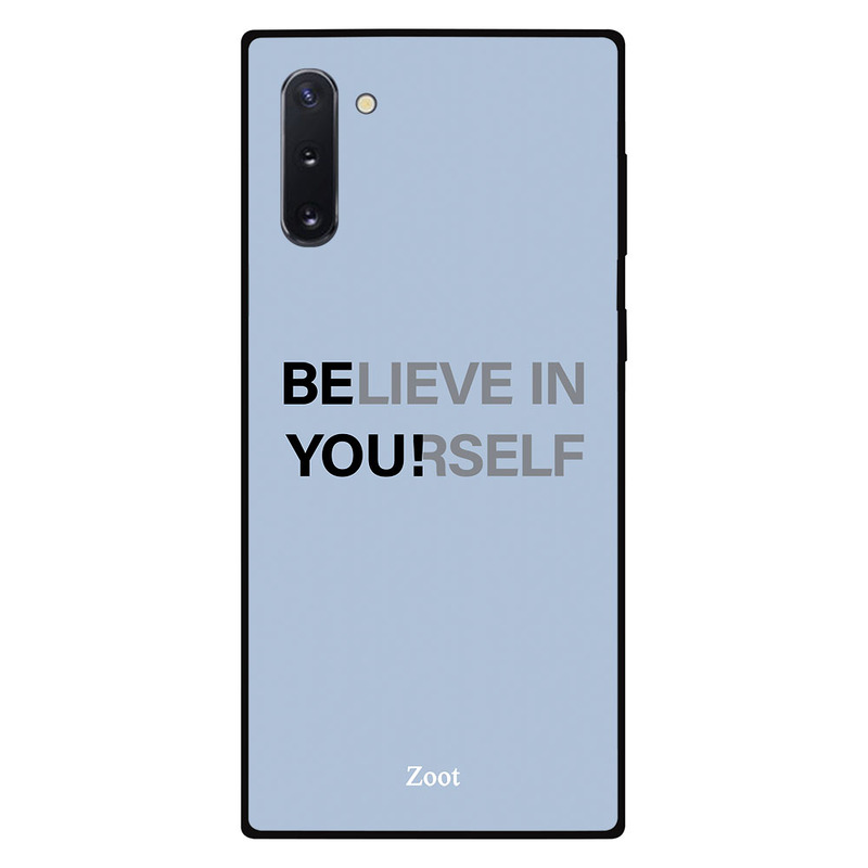 

Zoot Samsung Note 10 Mobile Phone Back Cover, Believe In Yourself Be You