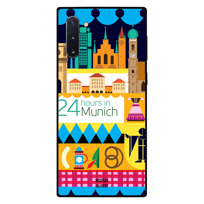 

Moreau Laurent Samsung Note 10 Mobile Phone Back Cover, 24 Hours in Munich