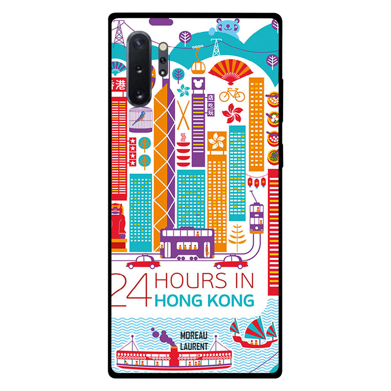 

Moreau Laurent Samsung Note Plus Mobile Phone Back Cover, 24 Hours in Hong Kong