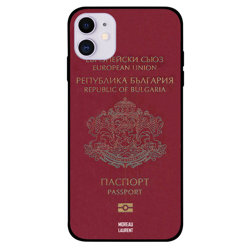 

Moreau Laurent Apple iPhone 11 Mobile Phone Back Cover, Bulgaria Passport