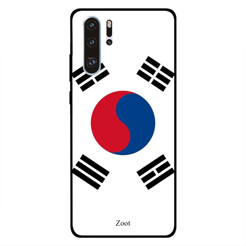 

Zoot Huawei P30 Pro Mobile Phone Back Cover, South Korea Flag