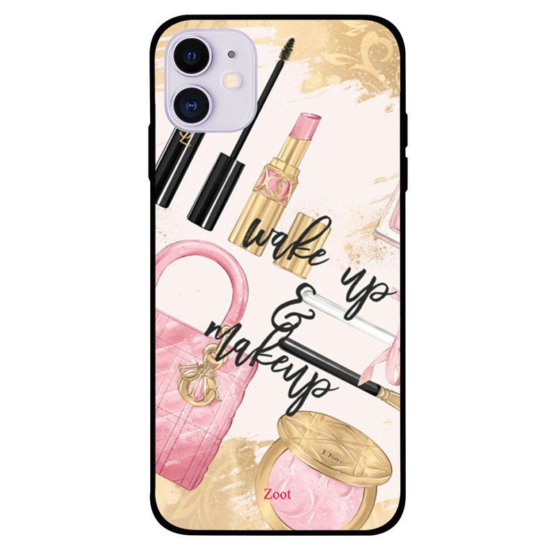 

Zoot Apple iPhone 11 Mobile Phone Back Cover, Wake Up & Make Up