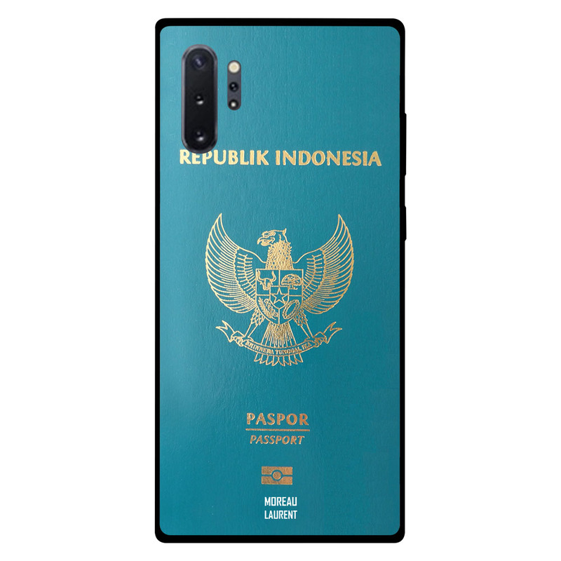 

Moreau Laurent Samsung Note Plus Mobile Phone Back Cover, Indonesia Passport