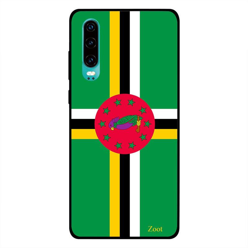 

Zoot Huawei P30 Mobile Phone Back Cover, Dominica Flag