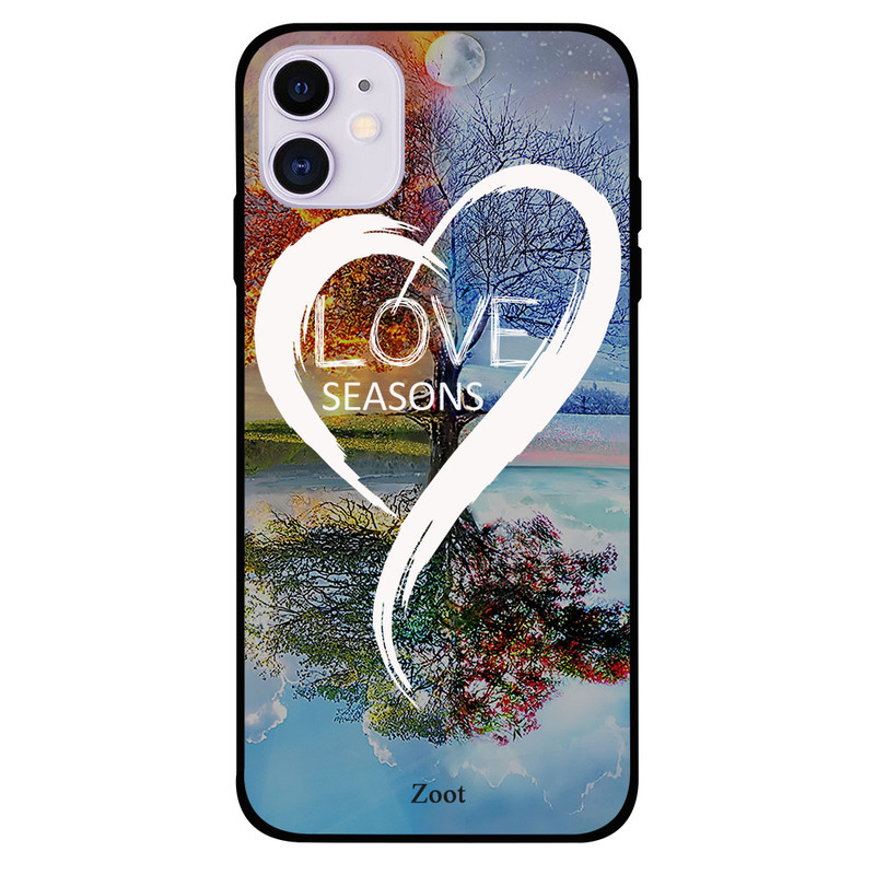 

Zoot Apple iPhone 11 Mobile Phone Back Cover, Love Season