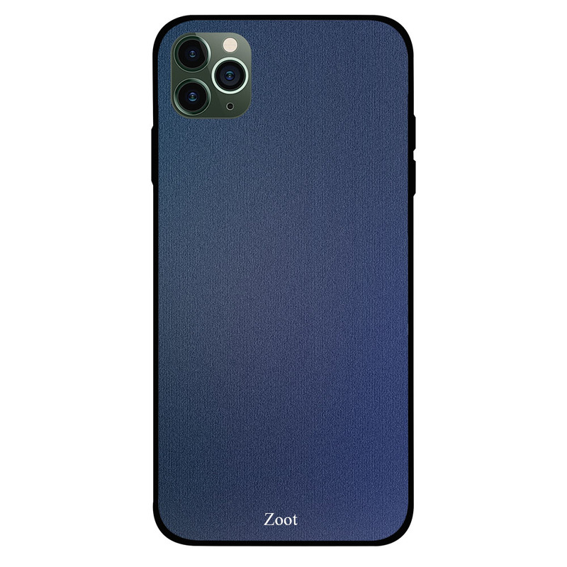 

Zoot Apple iPhone 11 Pro Max Mobile Phone Back Cover, Blue Cloth Pattern