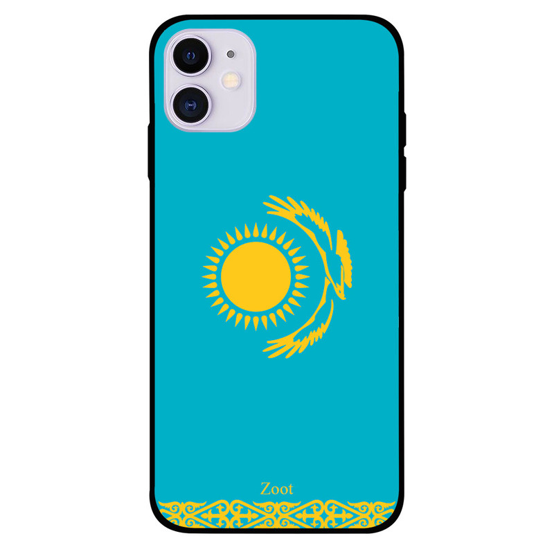 

Zoot Apple iPhone 11 Mobile Phone Back Cover, Kazakhstan Flag