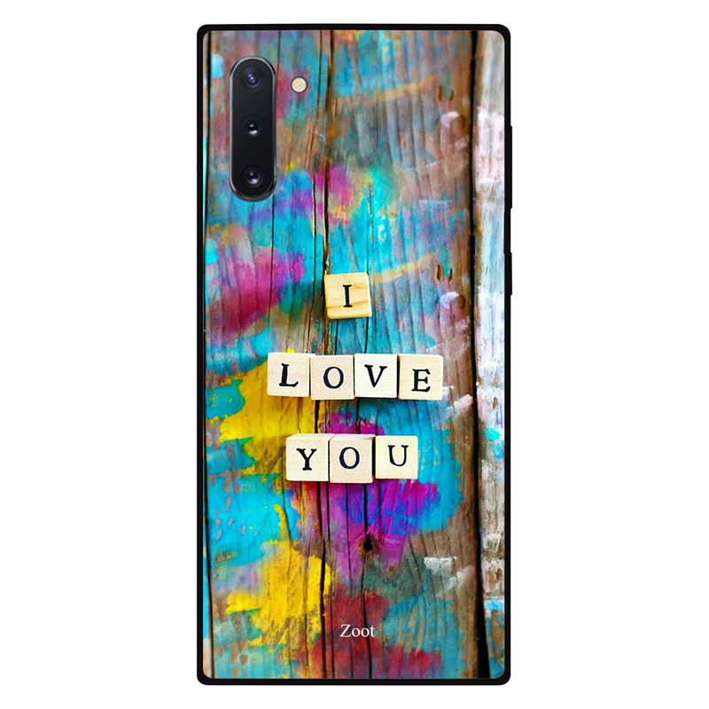 

Zoot Samsung Note 10 Mobile Phone Back Cover, I Love You