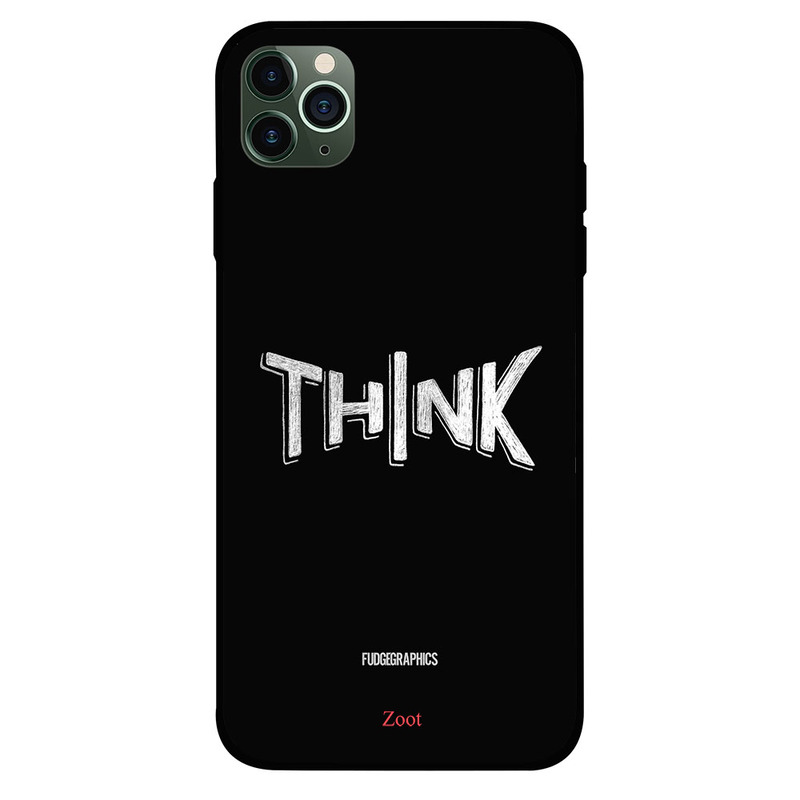 

Zoot Apple iPhone 11 Pro Max Mobile Phone Back Cover, Think