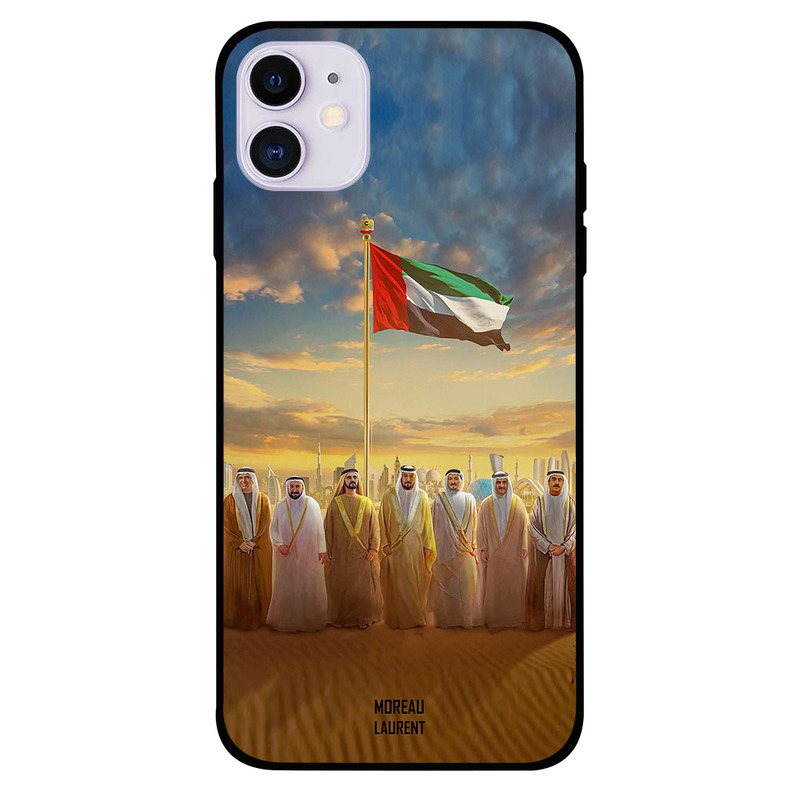 

Moreau Laurent Apple iPhone 11 Mobile Phone Back Cover, United UAE Rulers