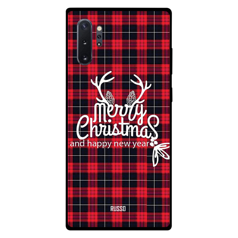 

Russo Samsung Note Plus Mobile Phone Back Cover, Merry Christmas And HNY