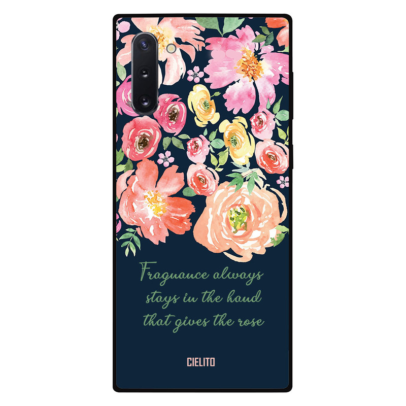 

Cielito Samsung Note 10 Mobile Phone Back Cover, Fragrance and Rose