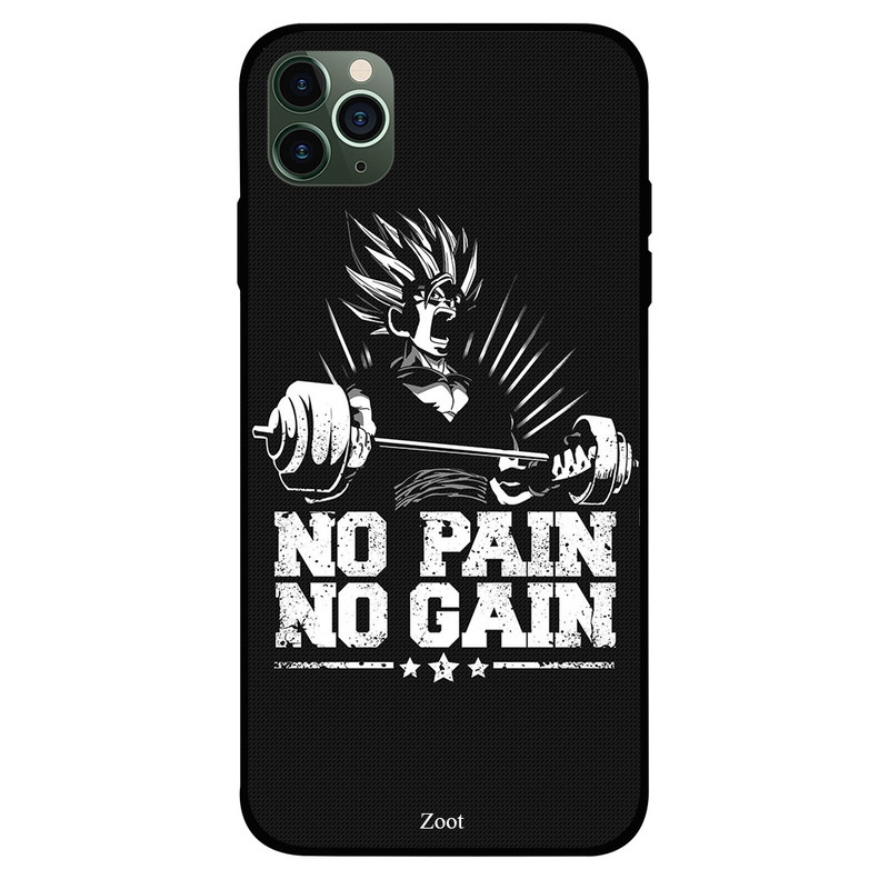 

Zoot Apple iPhone 11 Pro Mobile Phone Back Cover, No Pain No Gain