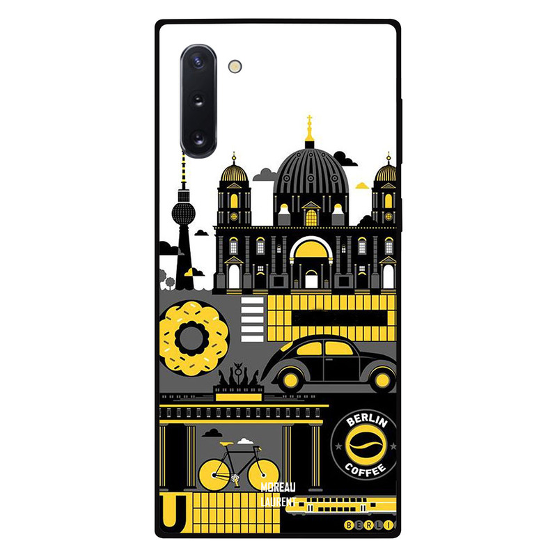 

Moreau Laurent Samsung Note 10 Mobile Phone Back Cover, Berlin Coffee