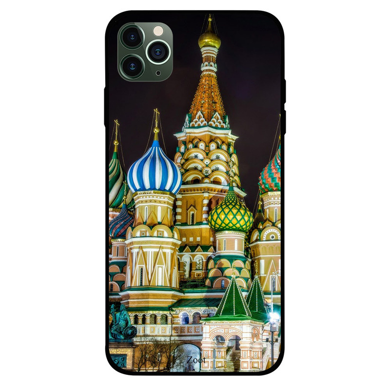 

Zoot Apple iPhone 11 Pro Mobile Phone Back Cover, Saint Basil's Cathedral