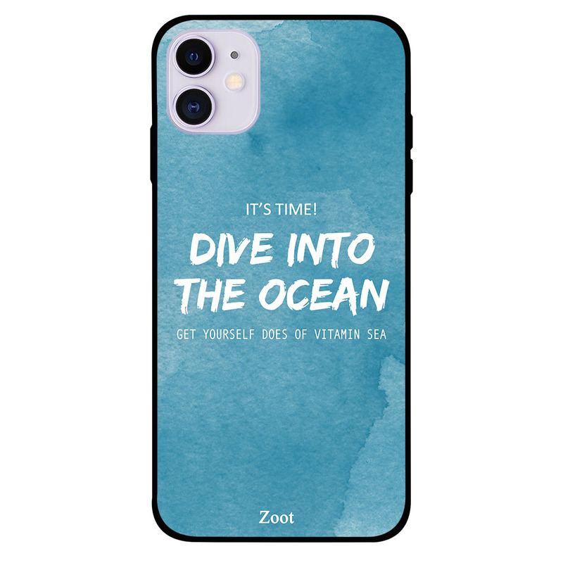 

Zoot Apple iPhone 11 Mobile Phone Back Cover, Dive Into The Ocean