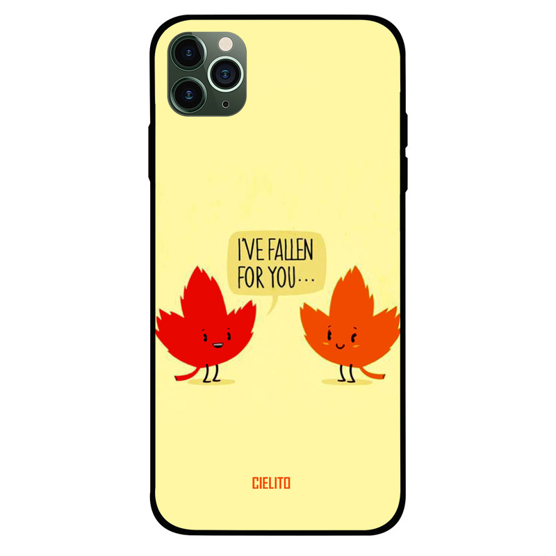 

Cielito Apple iPhone 11 Pro Max Mobile Phone Back Cover, Fallen For You