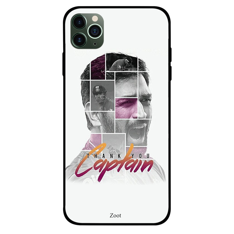 

Zoot Apple iPhone 11 Pro Mobile Phone Back Cover, Captain Cool