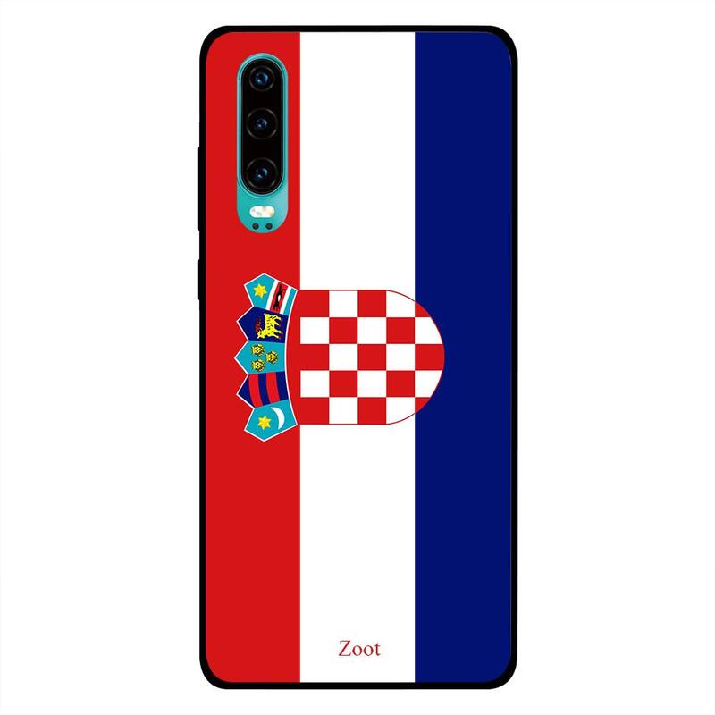 

Zoot Huawei P30 Mobile Phone Back Cover, Croatia Flag